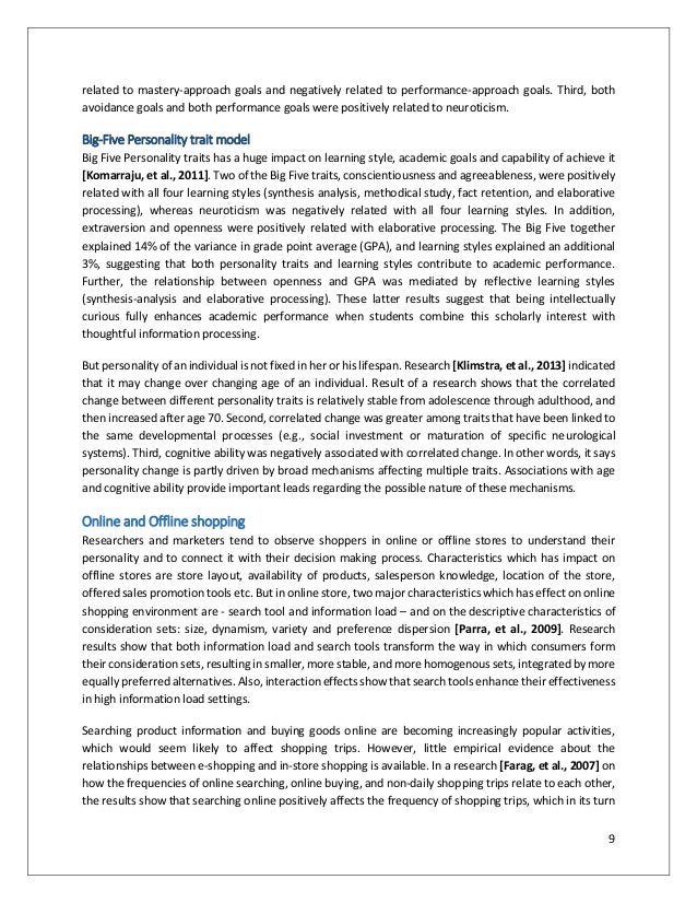 Research papers on consumer behaviour