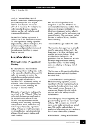 Hushbot Crypto Ai trading Bot Research | PDF