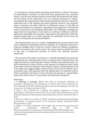 Food Research Assignment Examples Food and Culture assignment 1A research proposal | PDF