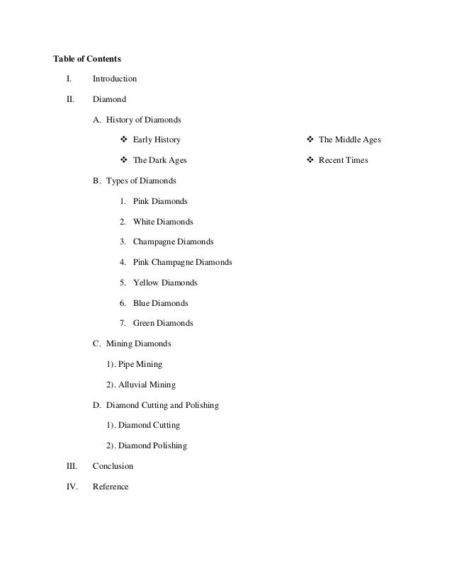 Double diamond research picture