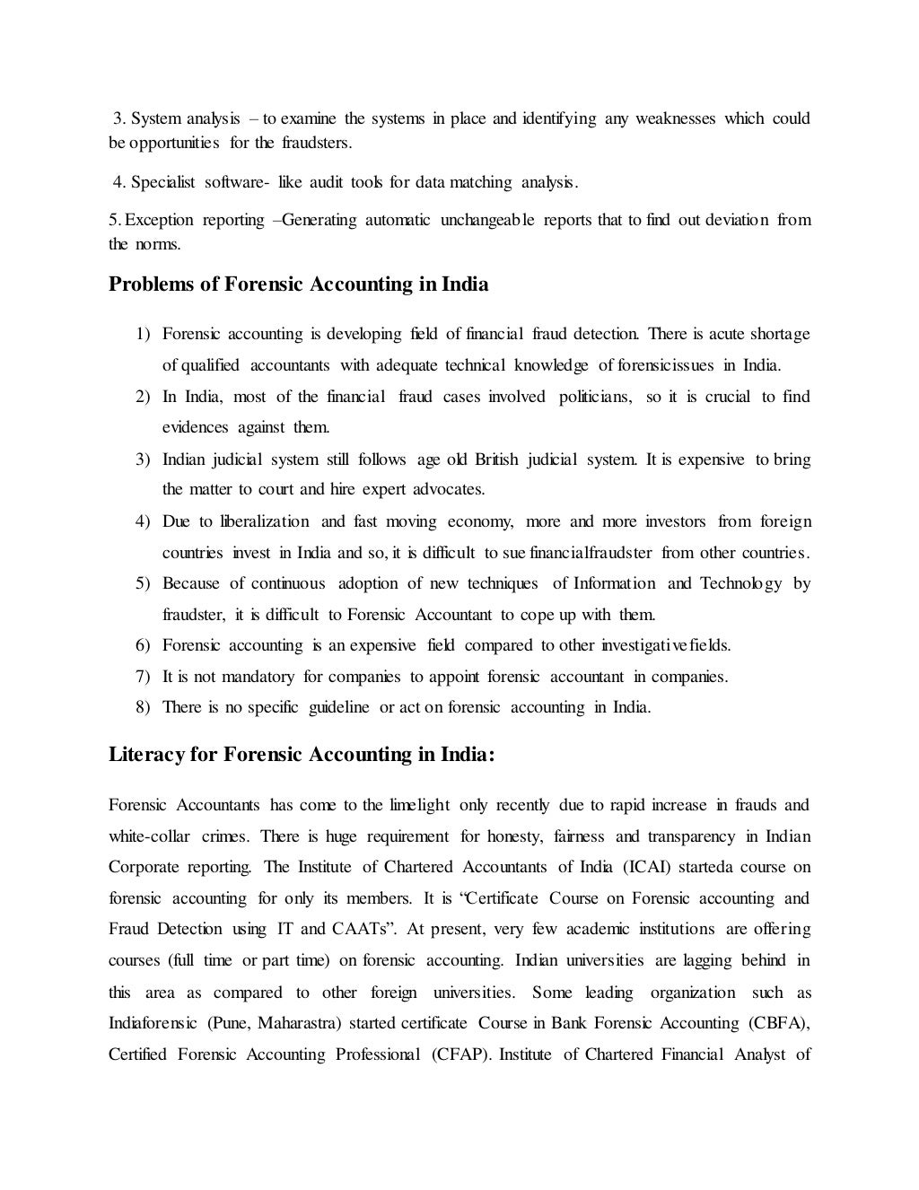 forensic accounting research paper pdf