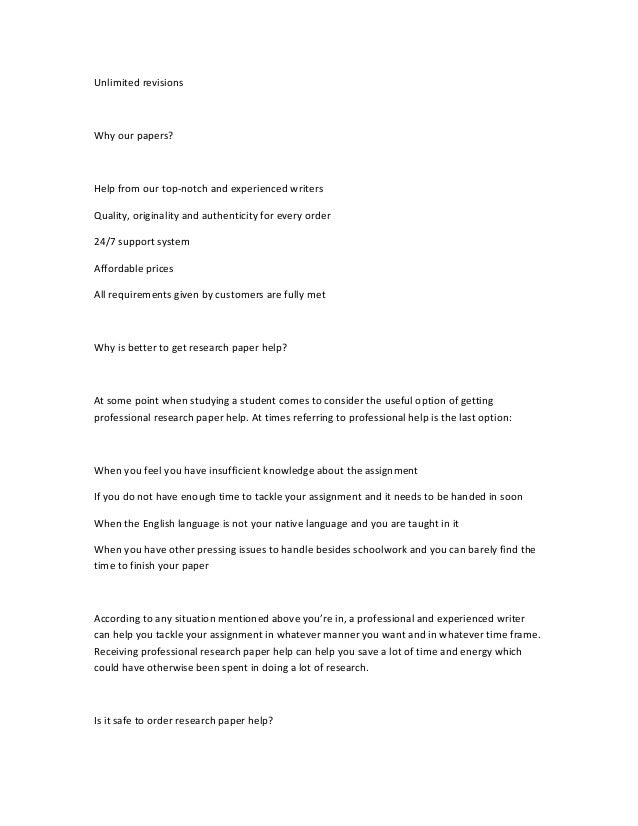 Help term papers