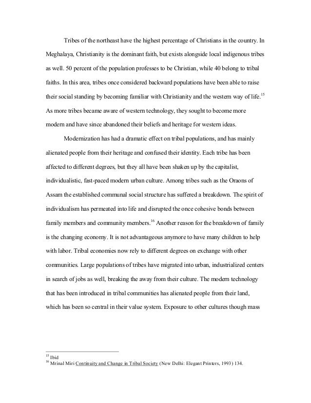India research paper