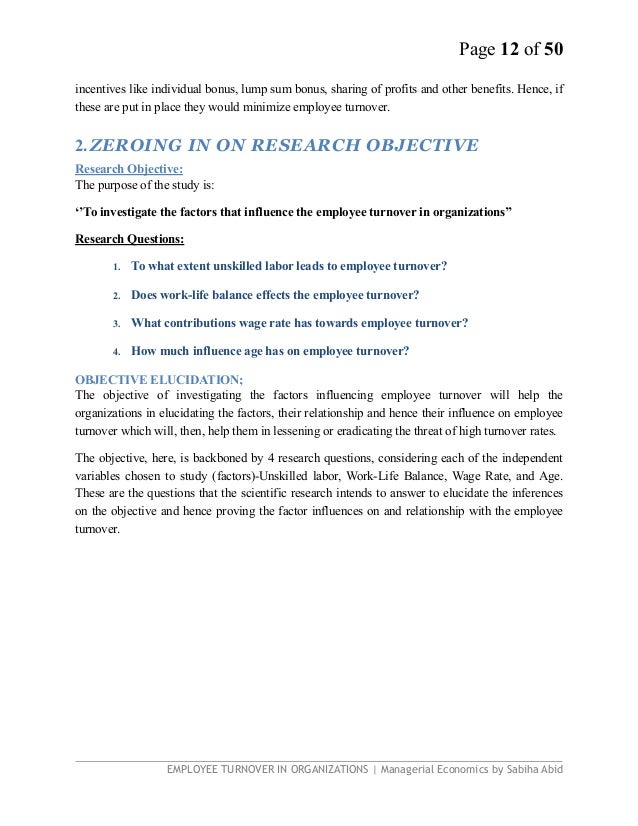 Factors affecting employee turnover pdf picture