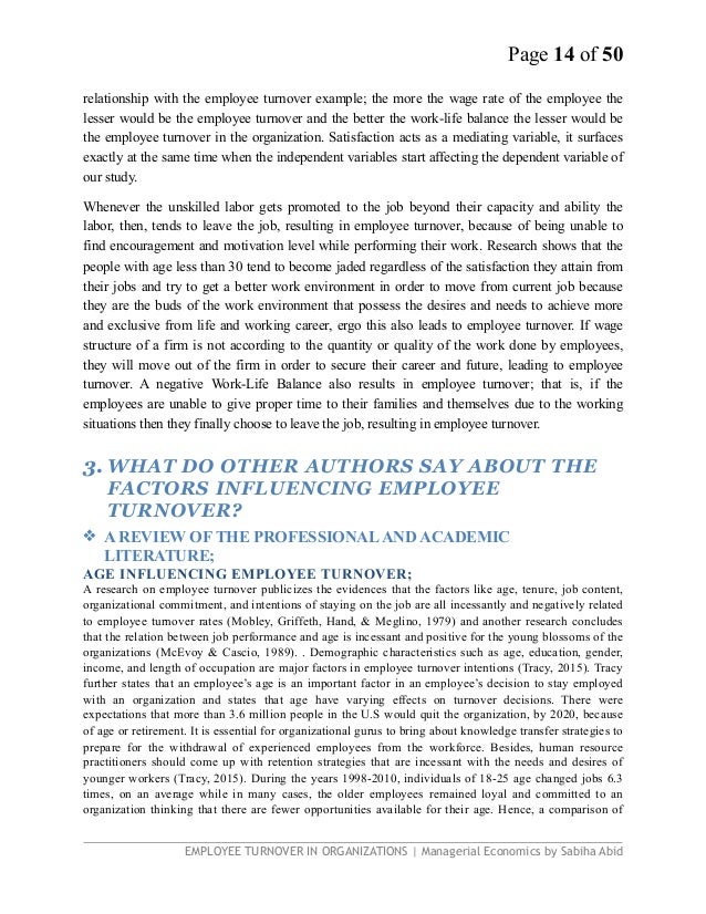 Factors affecting employee turnover thesis pdf picture