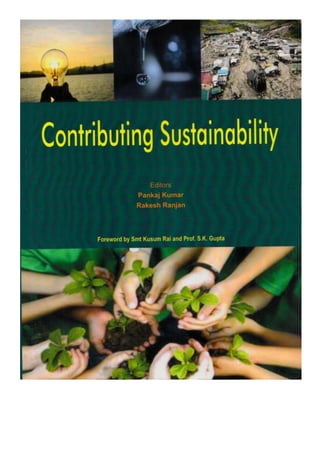 Research paper of professor trilok kumar jain on relative economics published in edited book contributing sustainability
