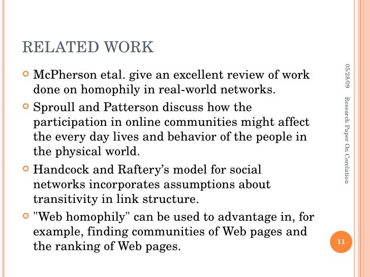 Example of correlational research paper pdf image