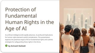 RESEARCH PAPER ON protecion of fundamental human rights in age of AI.pptx