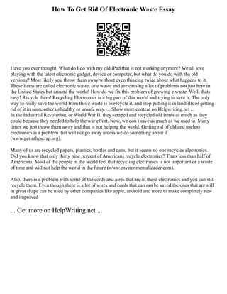 Research Paper Outline 8Th Grade - How To Write A Re | PDF