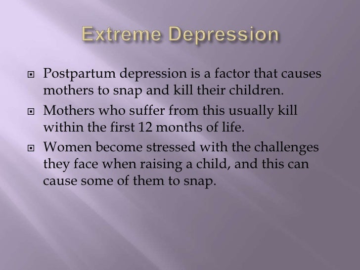 Research paper on childhood depression