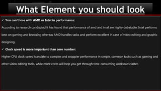 Intel Vs AMD!! Which is the best? | PPTX