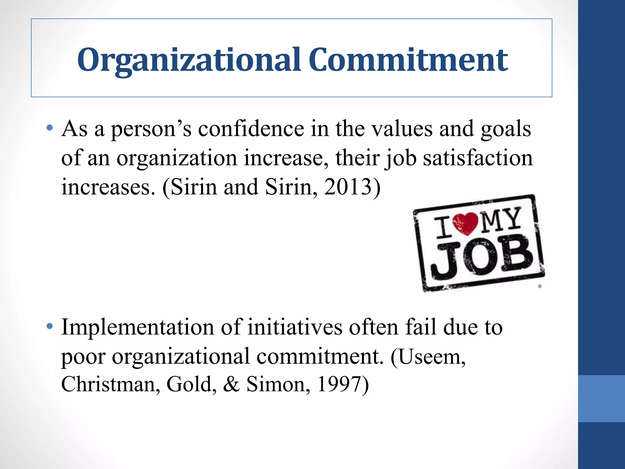 Organizational Commitment and Leader Behavior | PPTX