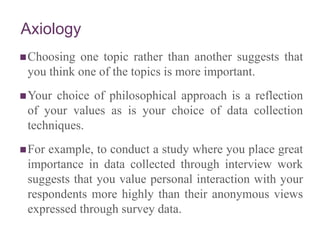 Research Philosophies for Professors of Bu | PPT