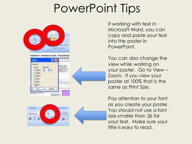 create a poster in powerpoint