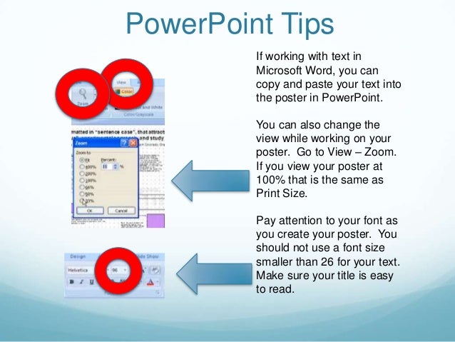 how to make a research poster in powerpoint
