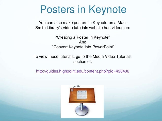 research poster creation poster templates for mac