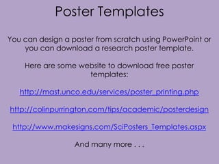 Mast Powerpoint Poster Template