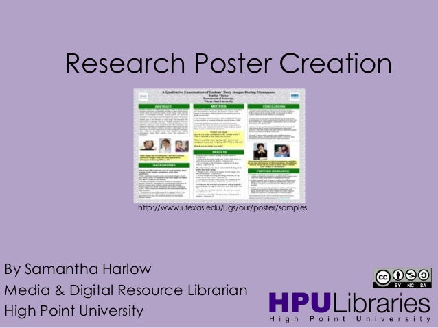 scientific posters samples