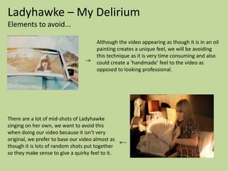 CinematographyLow angle, long shotInteresting framing, Mid shotClose-up. Direct mode of address