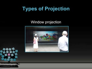 Types of Projection

   Window projection
 