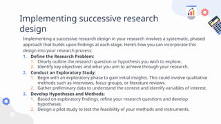 research presentation definition , description | PPTX