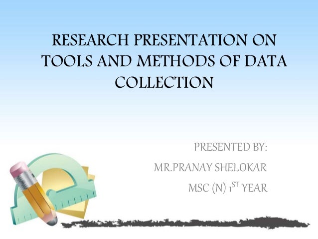 presentation of data in research slideshare