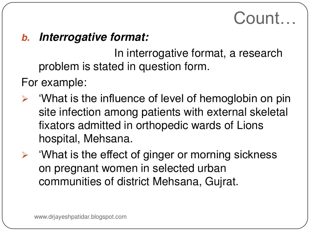 Research problem pdf image