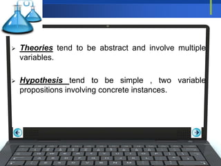 Research Problem, Hypothesis and the Conceptual Model | PPT
