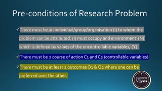Research problem identification | PPT