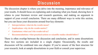 The common mistakes people make when writing their
discussion
1. Simply repeating their results section, with little refer...