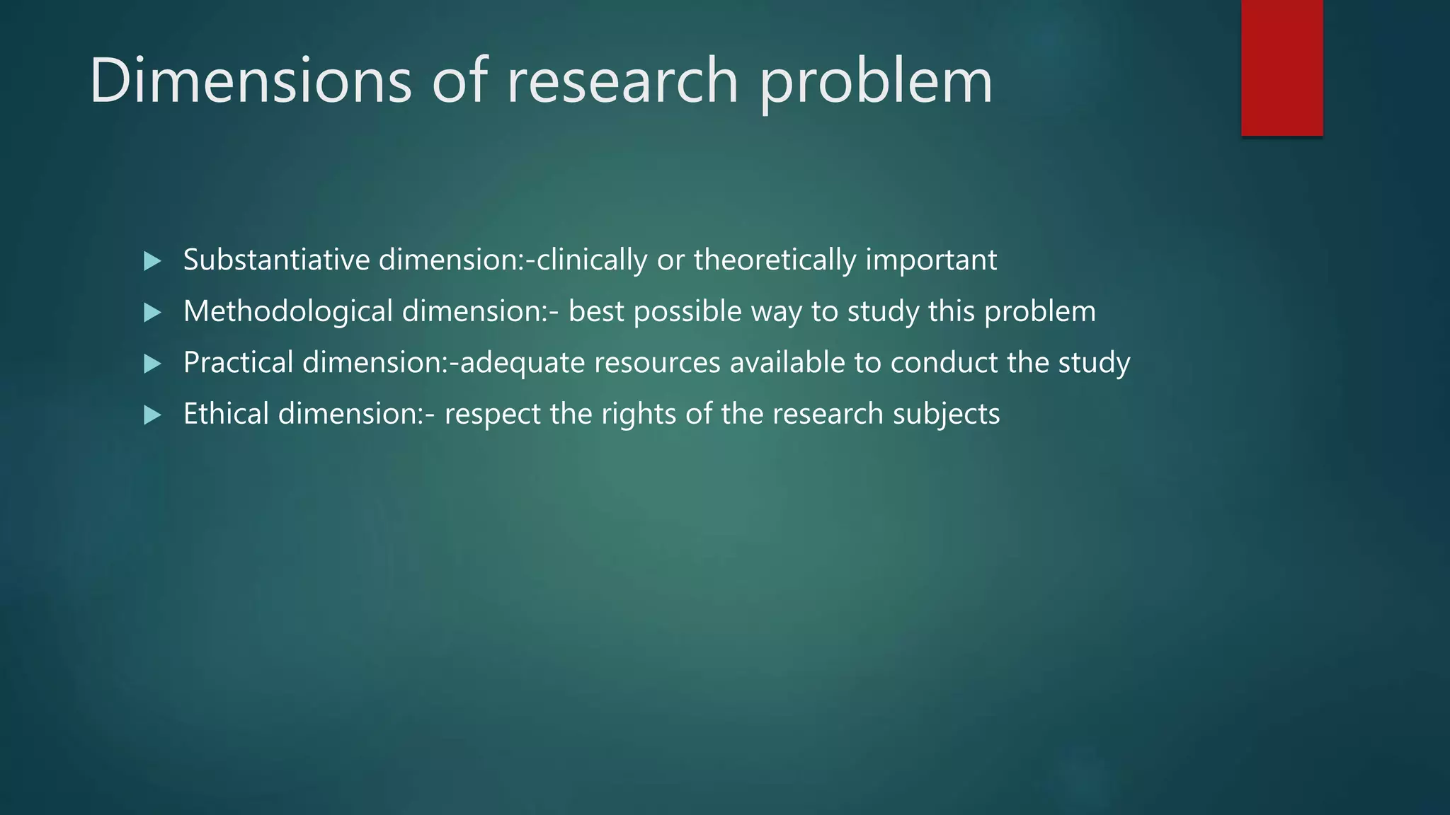 Research process