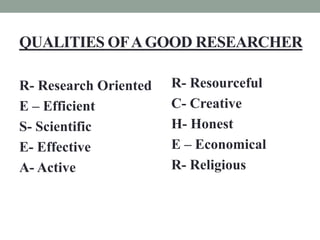 Research and Research Process.P | PPTX
