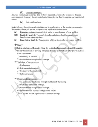 Comprehensive Guide to the Research Process and Methodology | PDF