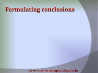 Research process best explained..