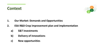 ICRISAT Global Planning Meeting 2019: Research Program - Crop Improvement update by ICRISAT ESA team