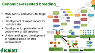 ICRISAT Global Planning Meeting 2019:Research Program - Genetic Gains by Dr Rajeev Varshney and Team