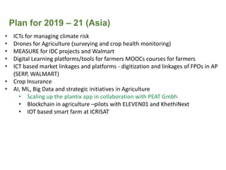 ICRISAT Global Planning Meeting 2019:Research Program - Innovation Systems for the Drylands (ISD)  by Dr Anthony Whitbread and Team