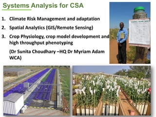 ICRISAT Global Planning Meeting 2019:Research Program - Innovation Systems for the Drylands (ISD)  by Dr Anthony Whitbread and Team