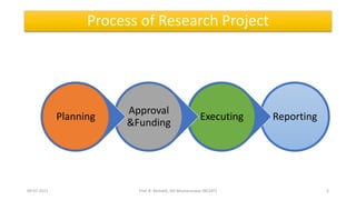 Research Project Development and Funding Agencies | PPTX