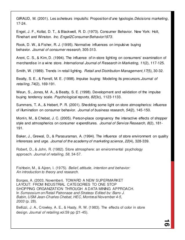 Impulse buying research paper