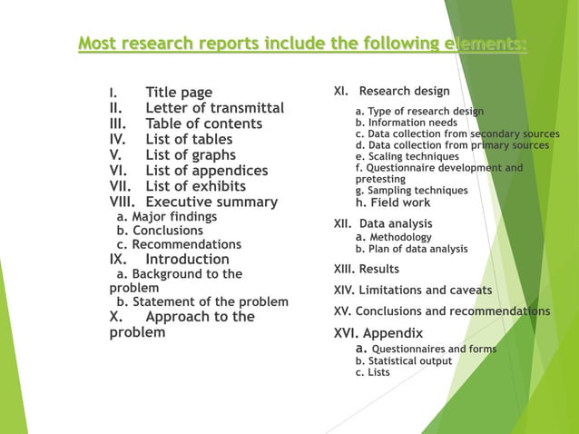 Research project report | PPTX | Science