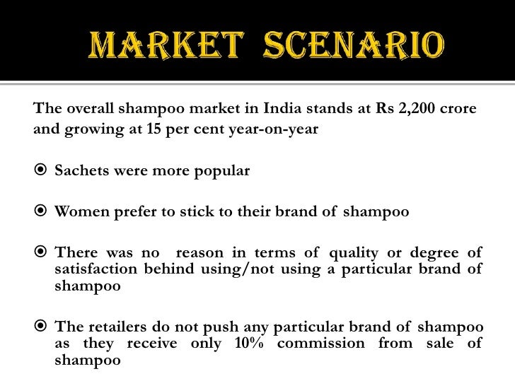 Shampoo research proposal image