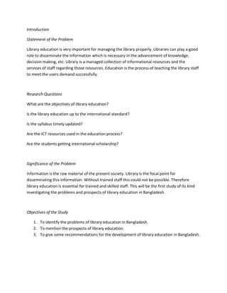 Research proposal | DOCX