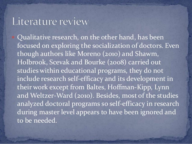 Research proposal