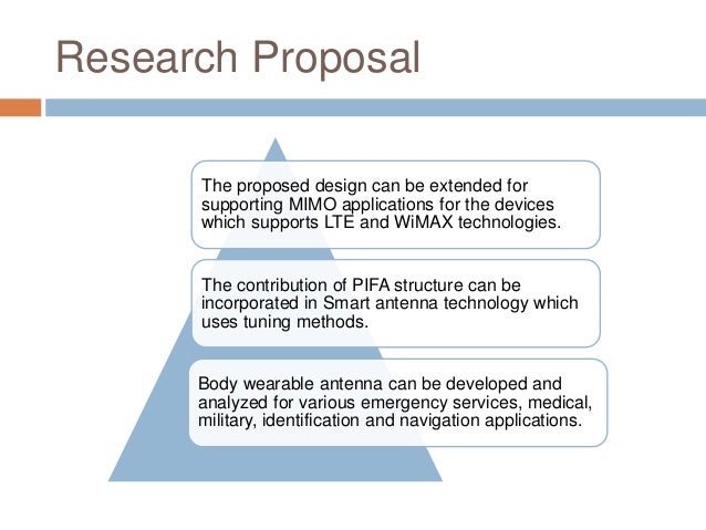 statistics research proposal format