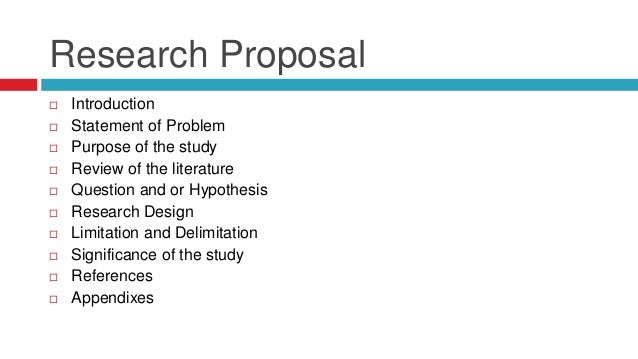 Research paper proposal outline sample