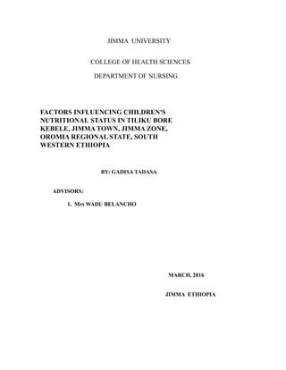 jimma university research paper pdf