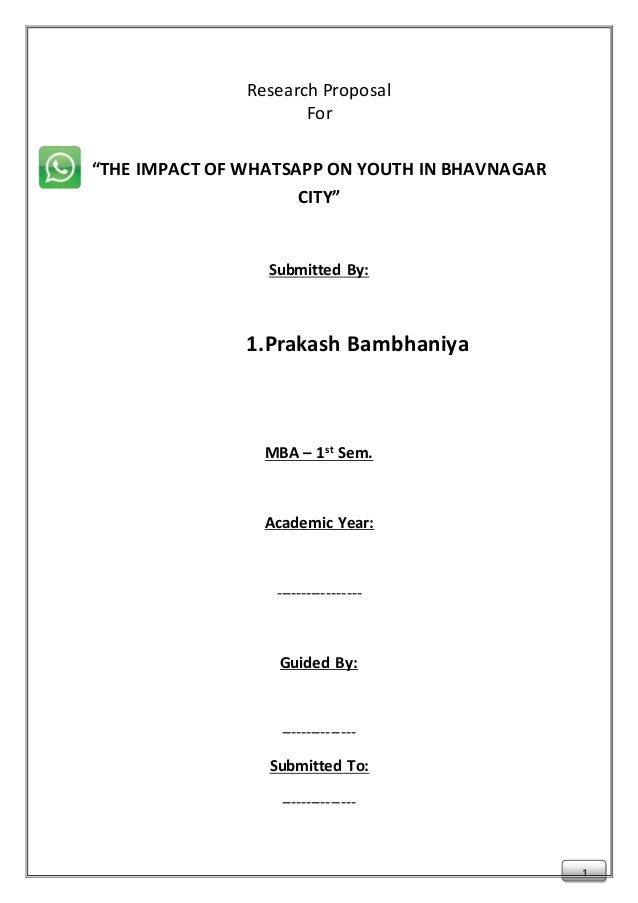 Distributed database research proposal