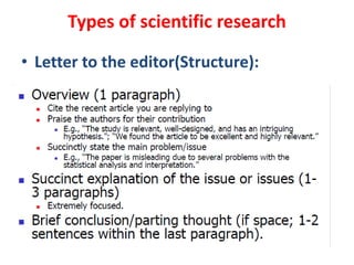 How to write and publish a research proposal | PPTX