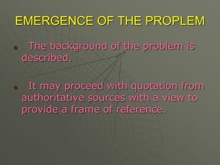 Research proposal | PPT